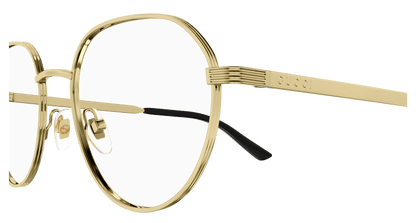 Gold Eyeglasses Gucci 889652439297