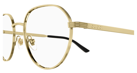 Gold Eyeglasses Gucci 889652439297