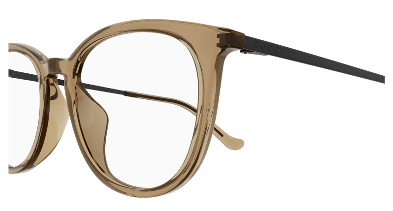 Brown Eyeglasses Gucci 889652440514