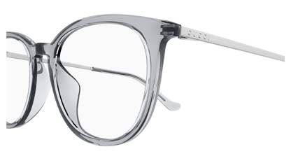 Grey Eyeglasses Gucci 889652440507