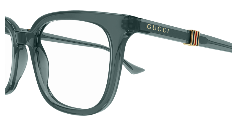 Green Eyeglasses Gucci 889652471006