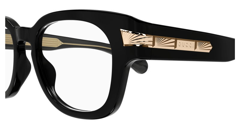 Black Eyeglasses Gucci 889652469348