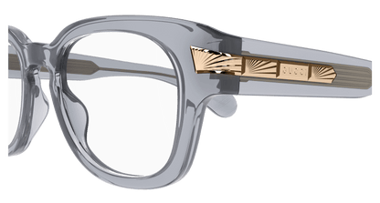 Grey Eyeglasses Gucci 889652469362
