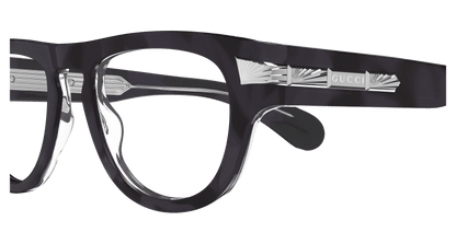 Grey Eyeglasses Gucci 889652500904