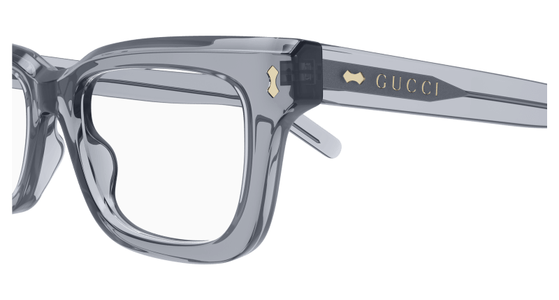Grey Eyeglasses Gucci 889652467733