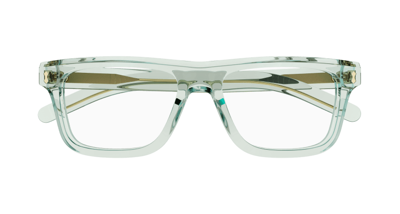 Green Eyeglasses Gucci 889652467511