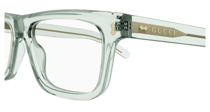Green Eyeglasses Gucci 889652467511