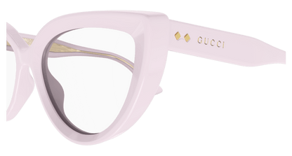 Pink Eyeglasses Gucci 889652467177