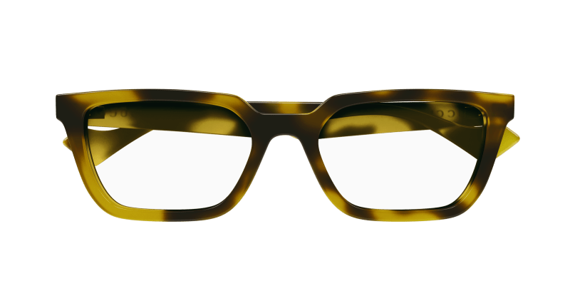 Yellow Eyeglasses Gucci 889652467894