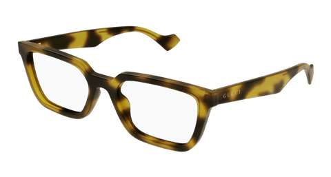 Yellow Eyeglasses Gucci 889652467894