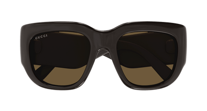 Brown Sunglasses Gucci 889652467207