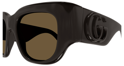Brown Sunglasses Gucci 889652467207