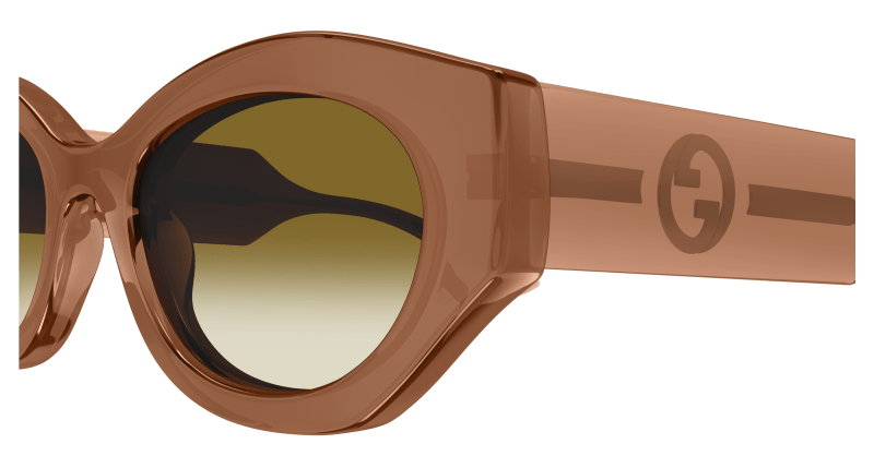 Brown Sunglasses Gucci 889652469553