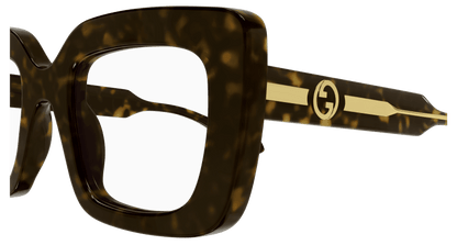 Havana Eyeglasses Gucci 889652469577