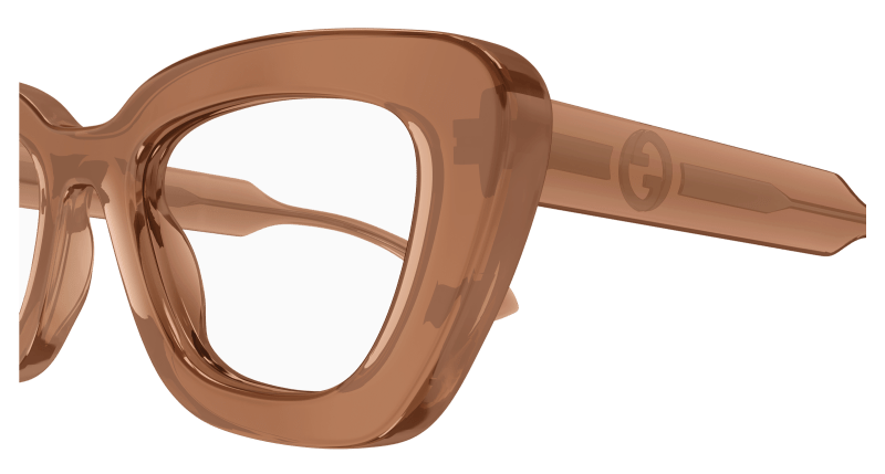 Brown Eyeglasses Gucci 889652469638