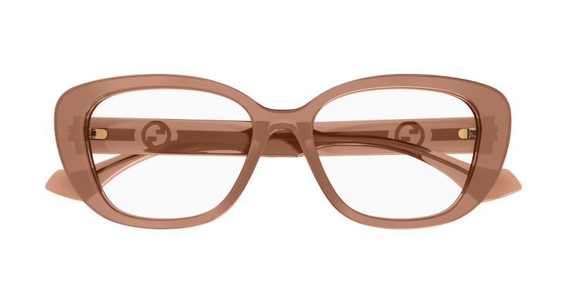 Brown Eyeglasses Gucci 889652473109