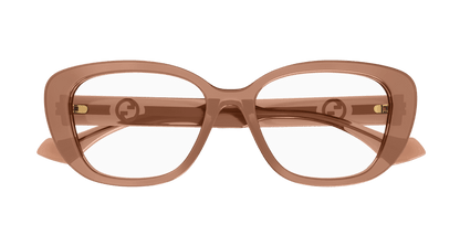 Brown Eyeglasses Gucci 889652473109