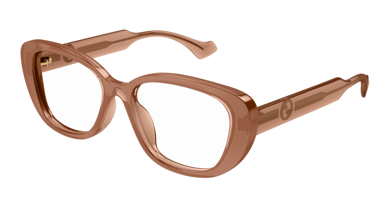 Brown Eyeglasses Gucci 889652473109