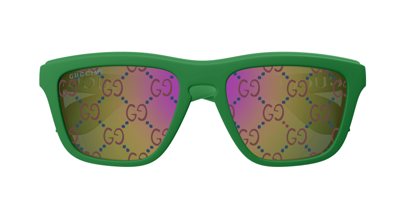 Green Sunglasses Gucci 889652468563