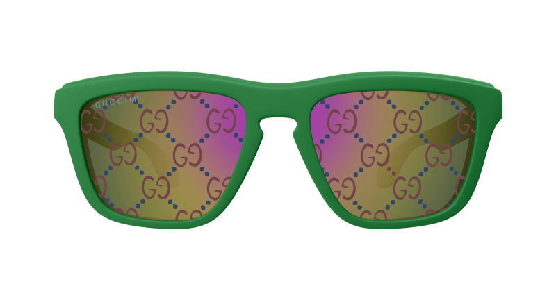 Green Sunglasses Gucci 889652468563