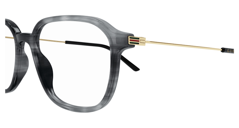 Grey Eyeglasses Gucci 889652469805