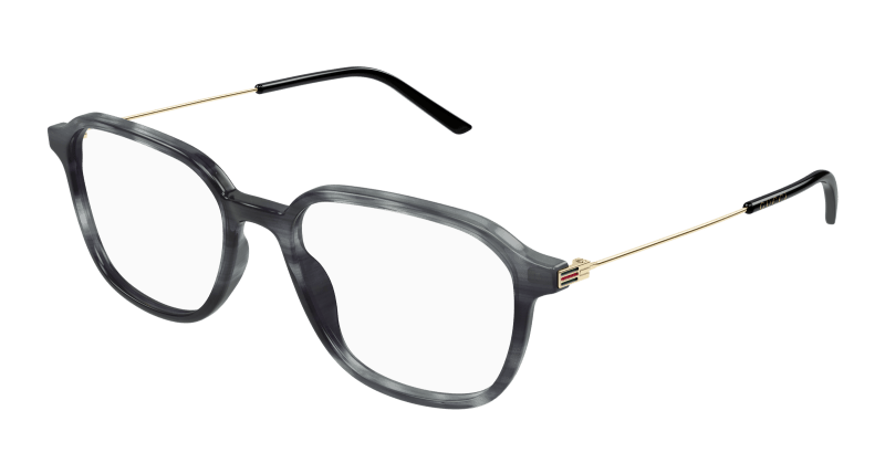 Grey Eyeglasses Gucci 889652469805