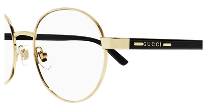 Gold Eyeglasses Gucci 889652470283