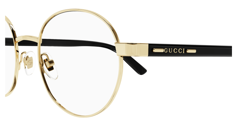 Gold Eyeglasses Gucci 889652470283