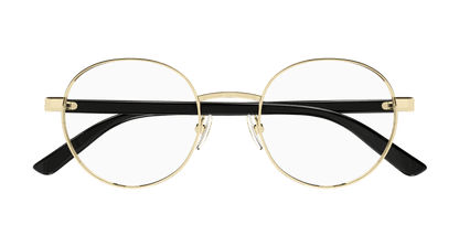 Gold Eyeglasses Gucci 889652470283