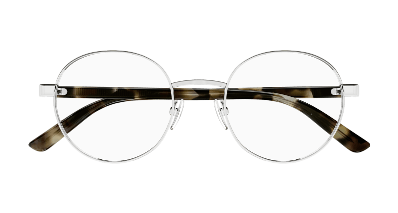 Silver Eyeglasses Gucci 889652470290