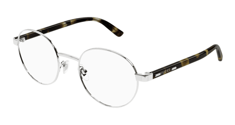 Silver Eyeglasses Gucci 889652470290