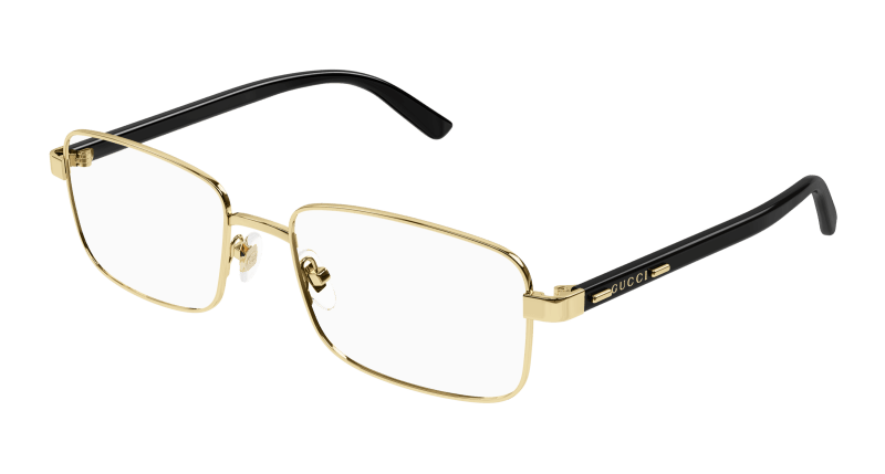 Gold Eyeglasses Gucci 889652470504