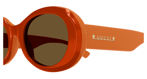 Orange Sunglasses Gucci 889652467764