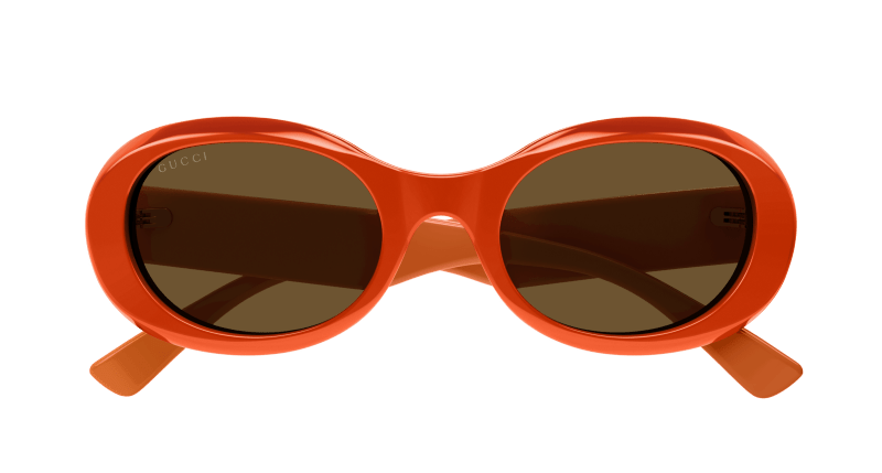 Orange Sunglasses Gucci 889652467764