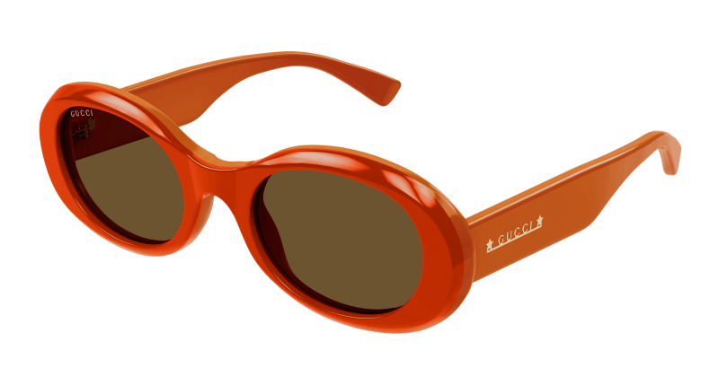 Orange Sunglasses Gucci 889652467764