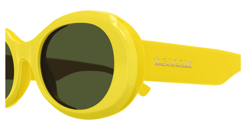 Yellow Sunglasses Gucci 889652467771