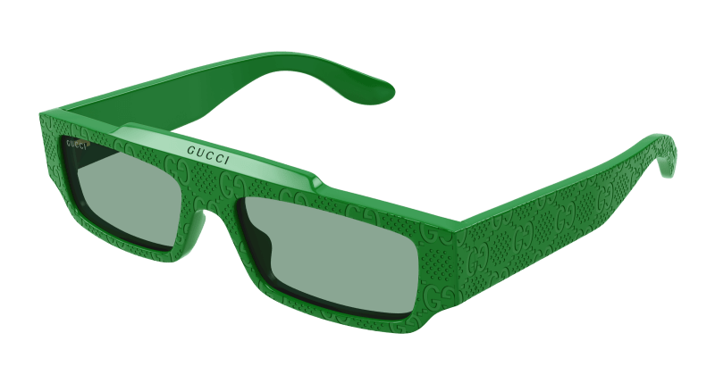 Green Sunglasses Gucci 889652469140