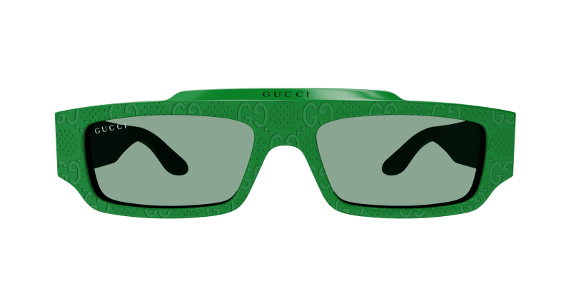 Green Sunglasses Gucci 889652469140