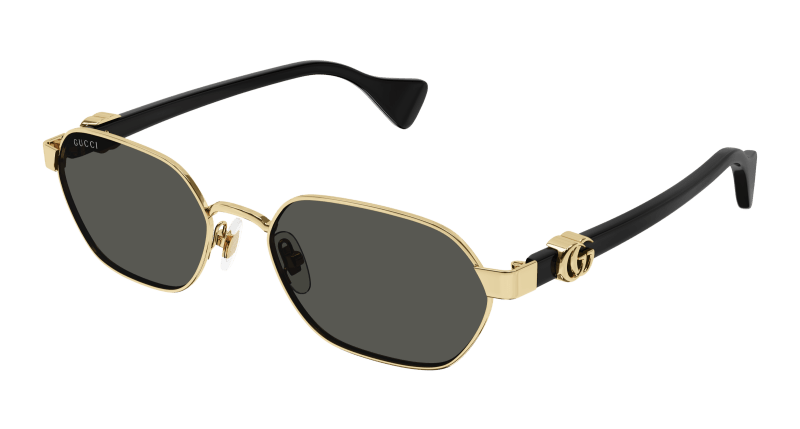 Gold Sunglasses Gucci 889652469409