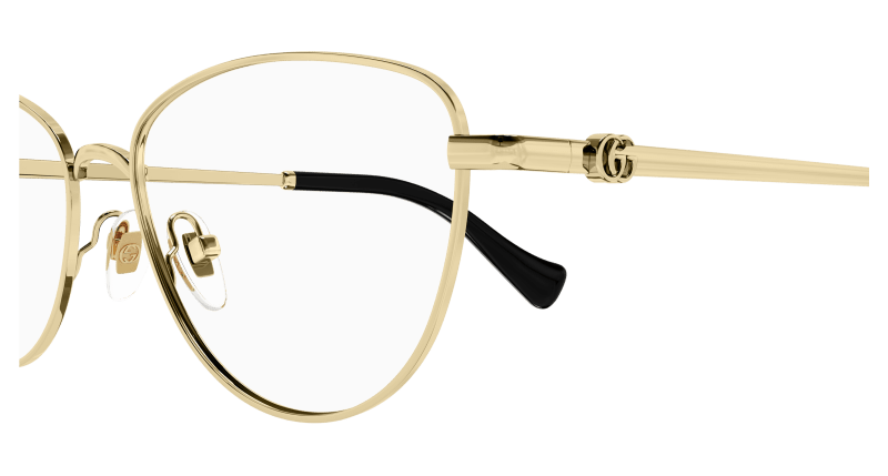 Gold Eyeglasses Gucci 889652469461