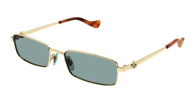 Gold Sunglasses Gucci 889652469706
