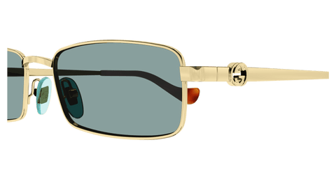 Gold Sunglasses Gucci 889652469706
