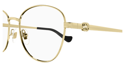 Gold Eyeglasses Gucci 889652469744