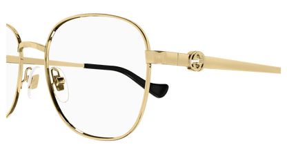 Gold Eyeglasses Gucci 889652469720