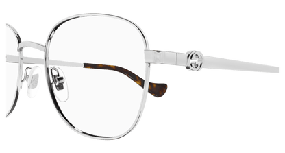 Silver Eyeglasses Gucci 889652480893
