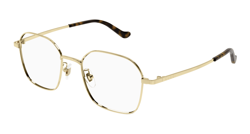 Gold Eyeglasses Gucci 889652473765