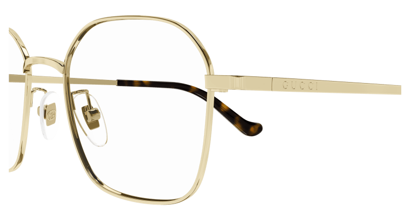 Gold Eyeglasses Gucci 889652473765