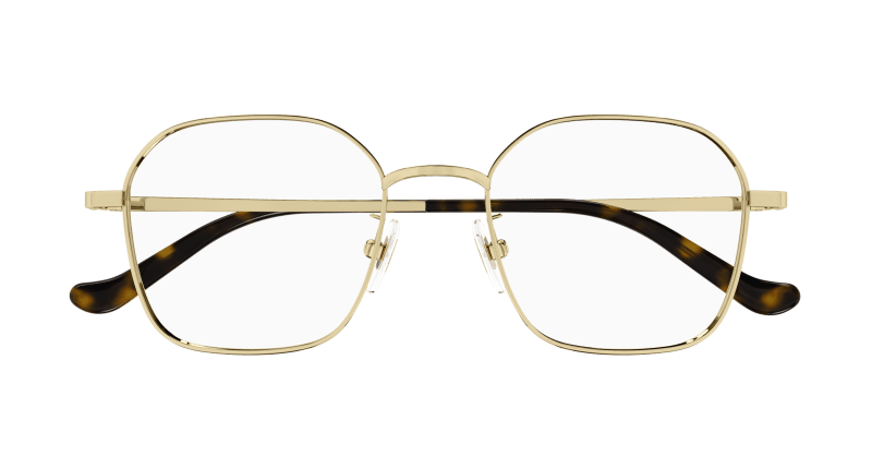 Gold Eyeglasses Gucci 889652473765