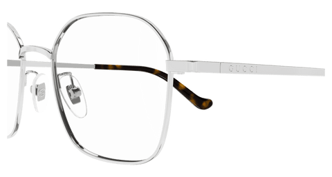 Silver Eyeglasses Gucci 889652473772