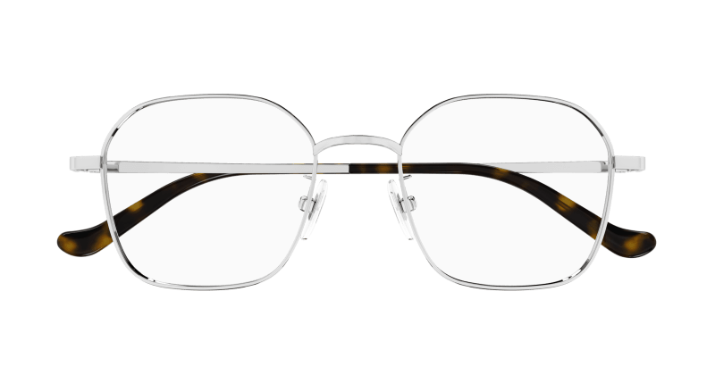 Silver Eyeglasses Gucci 889652473772